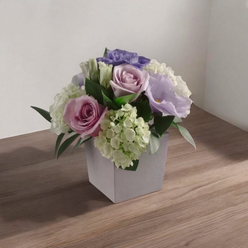 Arranjo de Flores Mistas em Vaso